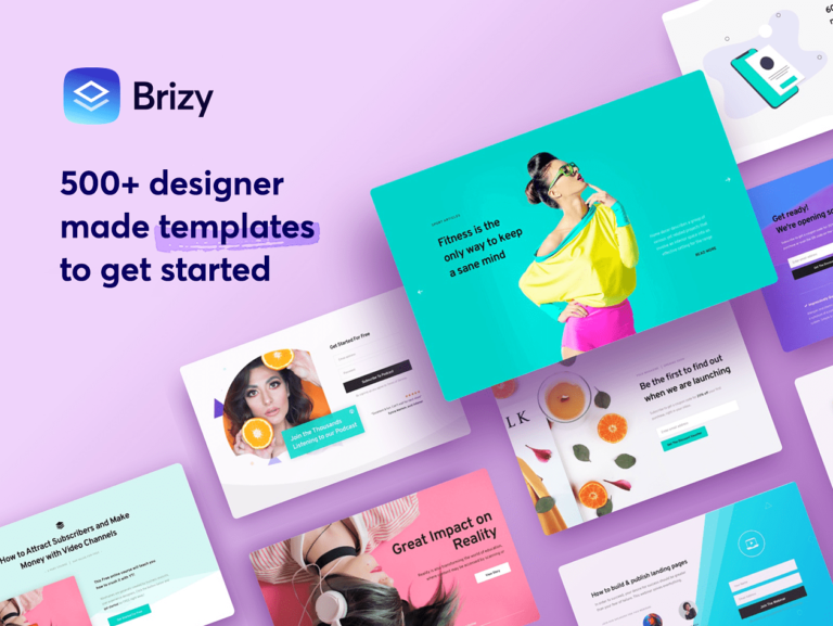 brizy templates