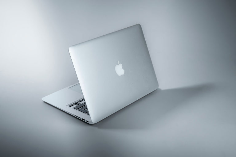 a macbook pro on a table