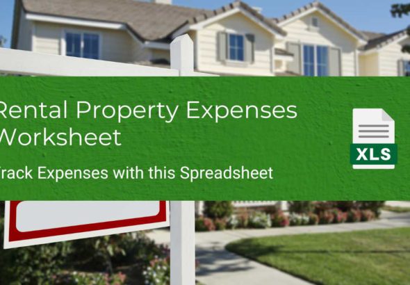 rental property expenses spreadsheet worksheet