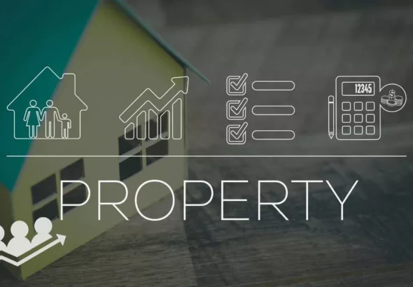 the word property and icons and graphics multifamily visuals