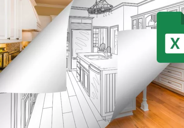 a graphic of a house flip over plans