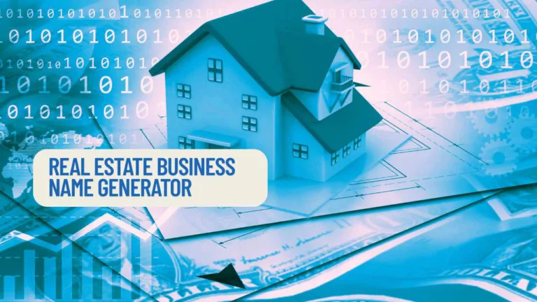 real estate business name generator