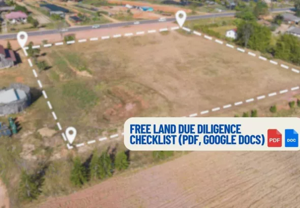 free land due diligence checklist