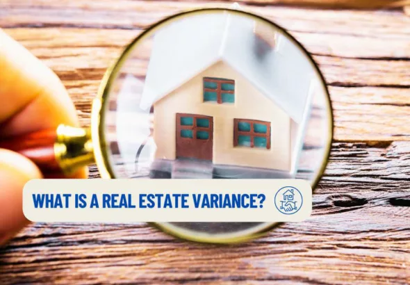 a person holding a magnifying glass over a little house