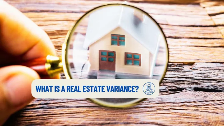 a person holding a magnifying glass over a little house