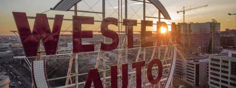 western auto sign in downtown kansas city